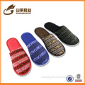 indoor cotton female printed fabric adult funny slippers